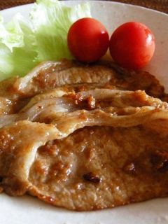 甘酸っぱい♪豚肉の梅生姜焼き-レシピのメイン写真