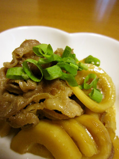 筍(淡竹〜はちく〜)と豚肉甘辛煮-レシピのメイン写真