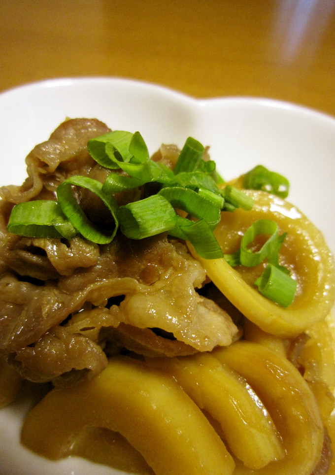 筍（淡竹〜はちく〜）と豚肉甘辛煮-レシピのメイン写真