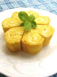 お花の✿だし巻きたまご焼き✿-レシピのメイン写真