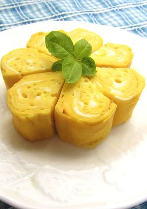 お花の✿だし巻きたまご焼き✿-レシピのメイン写真