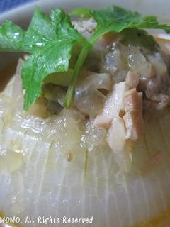 新たまねぎの肉詰め-レシピのメイン写真