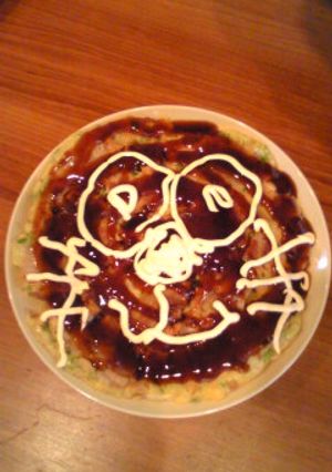 ふんわり☆ドラえもんお好み焼き-レシピのメイン写真