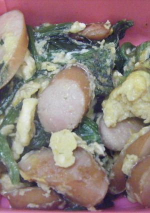 簡単美味しい☆ほうれんそう炒め-レシピのメイン写真