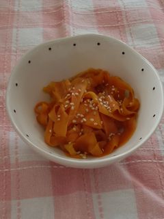 にんじんのきんぴら-レシピのメイン写真