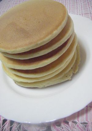 ふんわりホットケーキのコツ-レシピのメイン写真