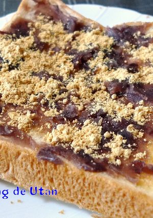 おはぎ気分な餡子きな粉トースト-レシピのメイン写真