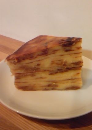 豆腐たっぷり♪しっとりバウムクーヘン-レシピのメイン写真
