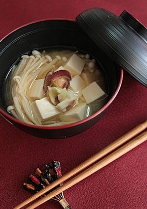 みょうがと豆腐・えのきの味噌汁-レシピのメイン写真