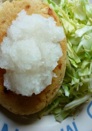おから＆豆腐ハンバーグ(お肉不使用)-レシピのメイン写真