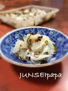 JUNSEIパパのかぶらの甘酢漬け❤-レシピのメイン写真