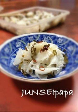 JUNＳＥＩパパのかぶらの甘酢漬け❤-レシピのメイン写真