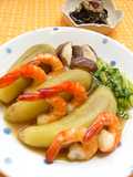 なすと椎茸のブイヨンひすい煮