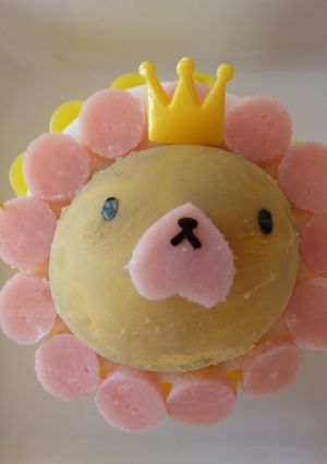 キャラ弁☆ゆで卵でポンデライオン風-レシピのメイン写真