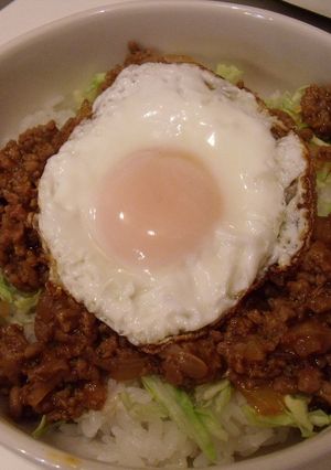即席ロコモコ丼-レシピのメイン写真