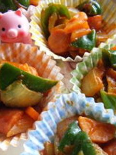 ☆カレーケチャップ炒め☆冷めても美味しい-レシピのメイン写真