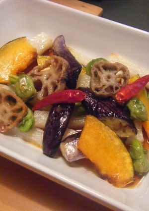 彩り野菜の温製サラダ-レシピのメイン写真
