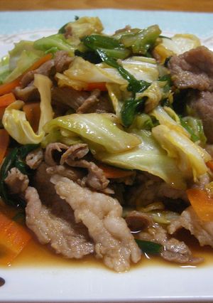 野菜と豚バラの中華うま煮-レシピのメイン写真