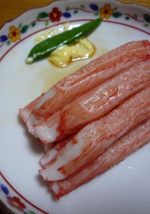 かにかまの簡単酢の物-レシピのメイン写真