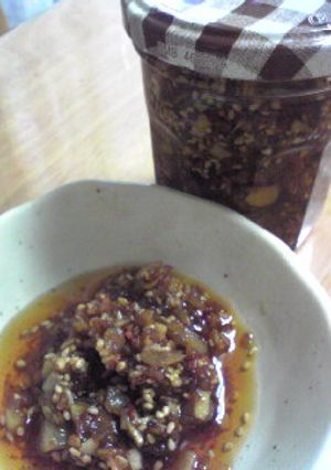 桃ラーに負けない♪私の食べるラー油-レシピのメイン写真