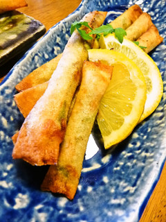 鰯と紫蘇の春巻き-レシピのメイン写真