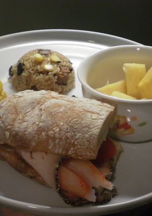 ワンプレート朝ごはんスパムの炊きごみご飯-レシピのメイン写真