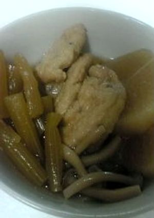 ふきと大根の煮物-レシピのメイン写真