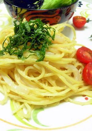 ワインによく合うイカと明太子の冷製パスタ-レシピのメイン写真