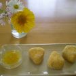 とろ~☆カマンベールチーズのクルミ衣揚げ