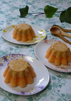 ☆充実野菜でヨーグルトケーキババロア風☆-レシピのメイン写真