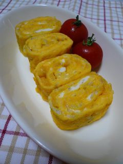 ☆しらすと揚げ玉入り☆卵焼き☆-レシピのメイン写真