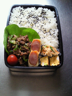「お弁当…ピザウインナー」-レシピのメイン写真