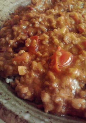 大ざっぱでイケる☆簡単挽き肉チーズカレー-レシピのメイン写真