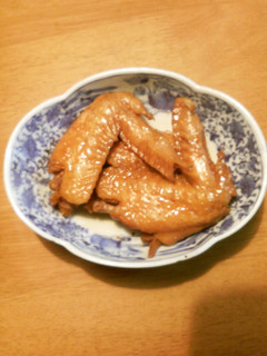 鶏手羽先の黒酢煮-レシピのメイン写真