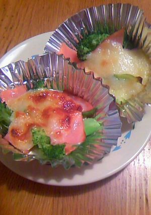 マヨ粉チーズonブロッコリー-レシピのメイン写真