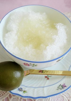 梅酒かき氷-レシピのメイン写真