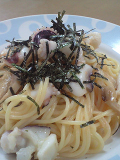 イカ明太子パスタ 簡単カフェランチ風-レシピのメイン写真