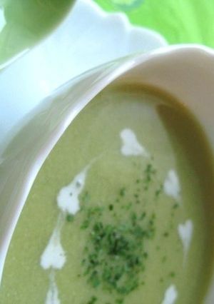 そら豆の冷製スープ-レシピのメイン写真