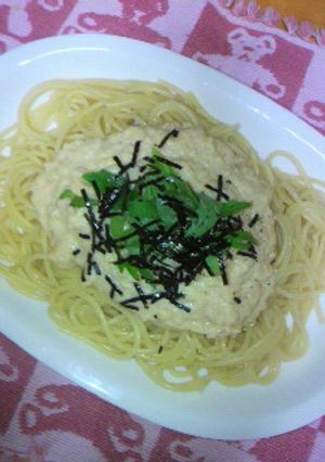 レンジで簡単★ポテトと鮭の和風パスタ！-レシピのメイン写真