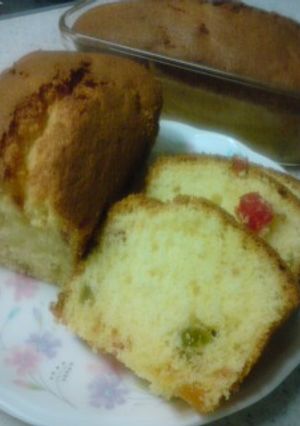 私のフルーツパウンドケーキ♪-レシピのメイン写真