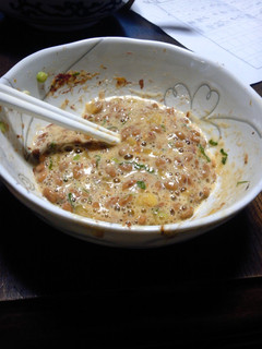 ★鰹節とたくあんの混ぜ混ぜ納豆★-レシピのメイン写真