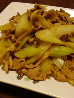 カレー風味のセロリ炒め-レシピのメイン写真