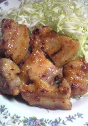 ◆豚バラの味噌漬け焼き◆-レシピのメイン写真
