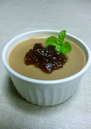 ほろ苦カフェオレ・ブラマンジェ風♪-レシピのメイン写真