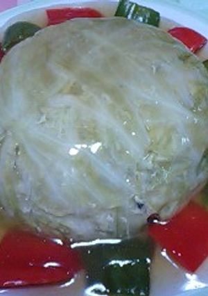 大きなロールキャベツ-レシピのメイン写真