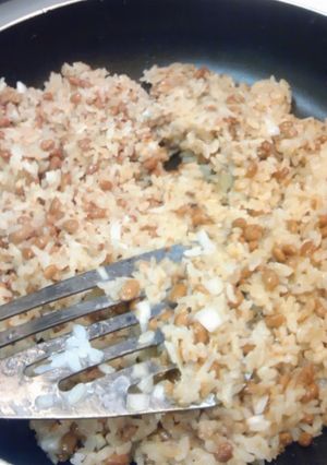 簡単☆ピリ辛納豆ご飯☆☆-レシピのメイン写真