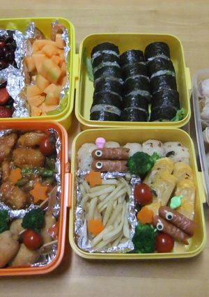☆２０１０年☆小学校運動会お弁当☆-レシピのメイン写真