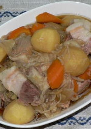 圧力鍋で「角煮風・豚じゃが」-レシピのメイン写真