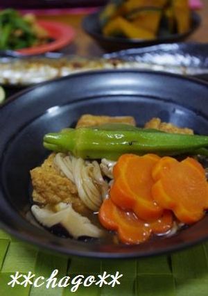 ＠厚揚げの煮物＠-レシピのメイン写真