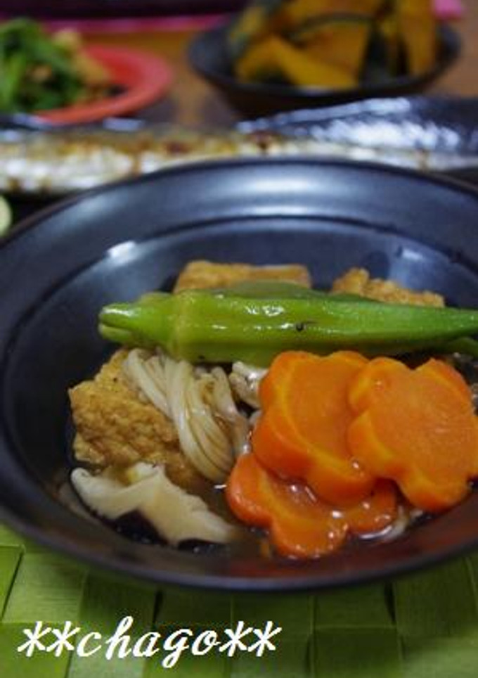 ＠厚揚げの煮物＠-レシピのメイン写真